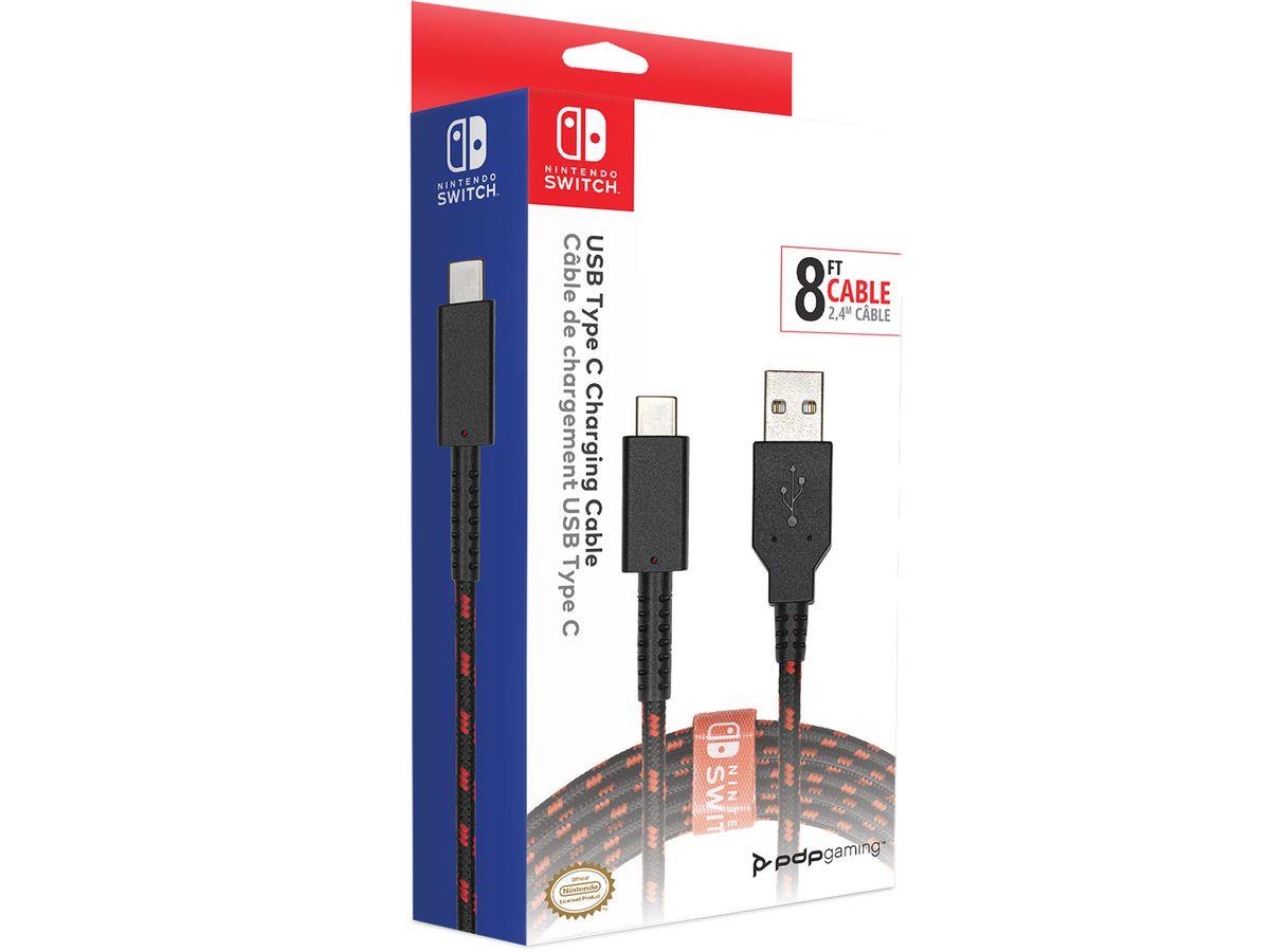 NINTENDO Charging Cable Gaming PDP cavo di ricarica per controller Nintendo Switch